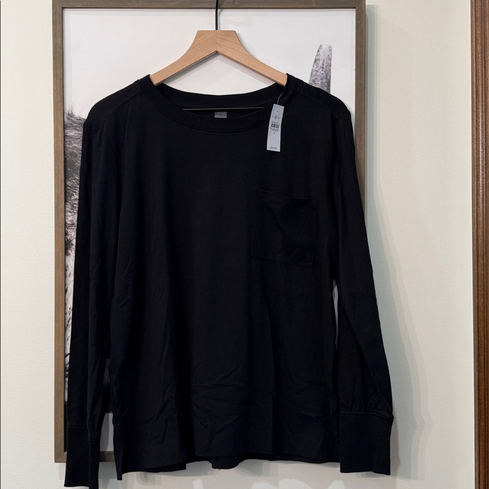 LOFT Lou & Grey Long Sleeve Pocket Tee - Picture 10 of 10